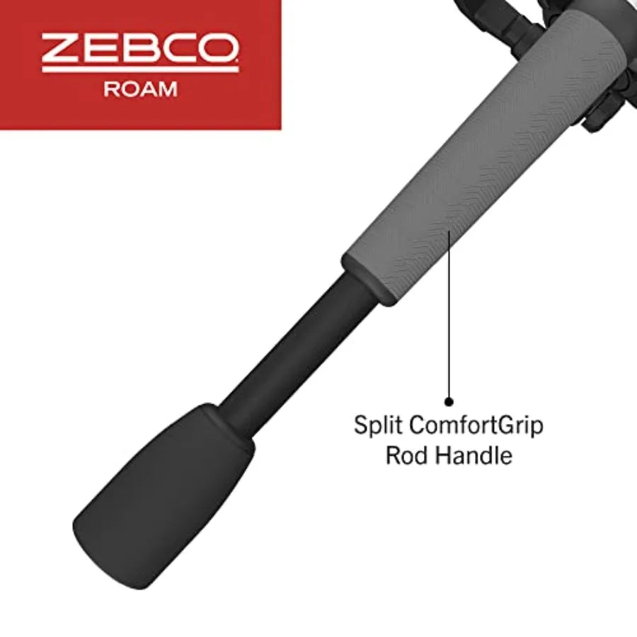Fishing Rod Spinning Reel Combo Split ComfortGrip Handle