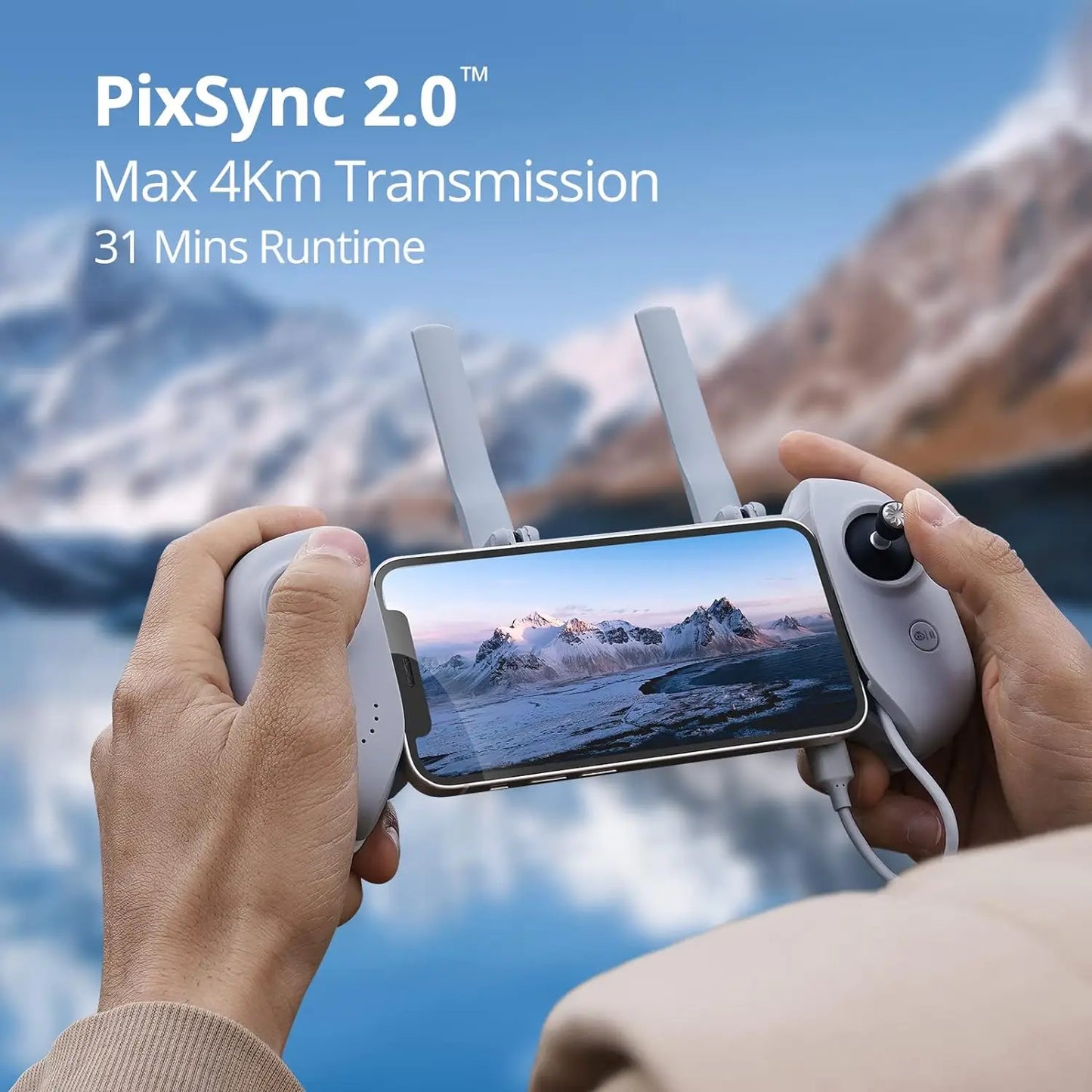 Potensic Professional Drone With GPS Auto Return And 4K Camera