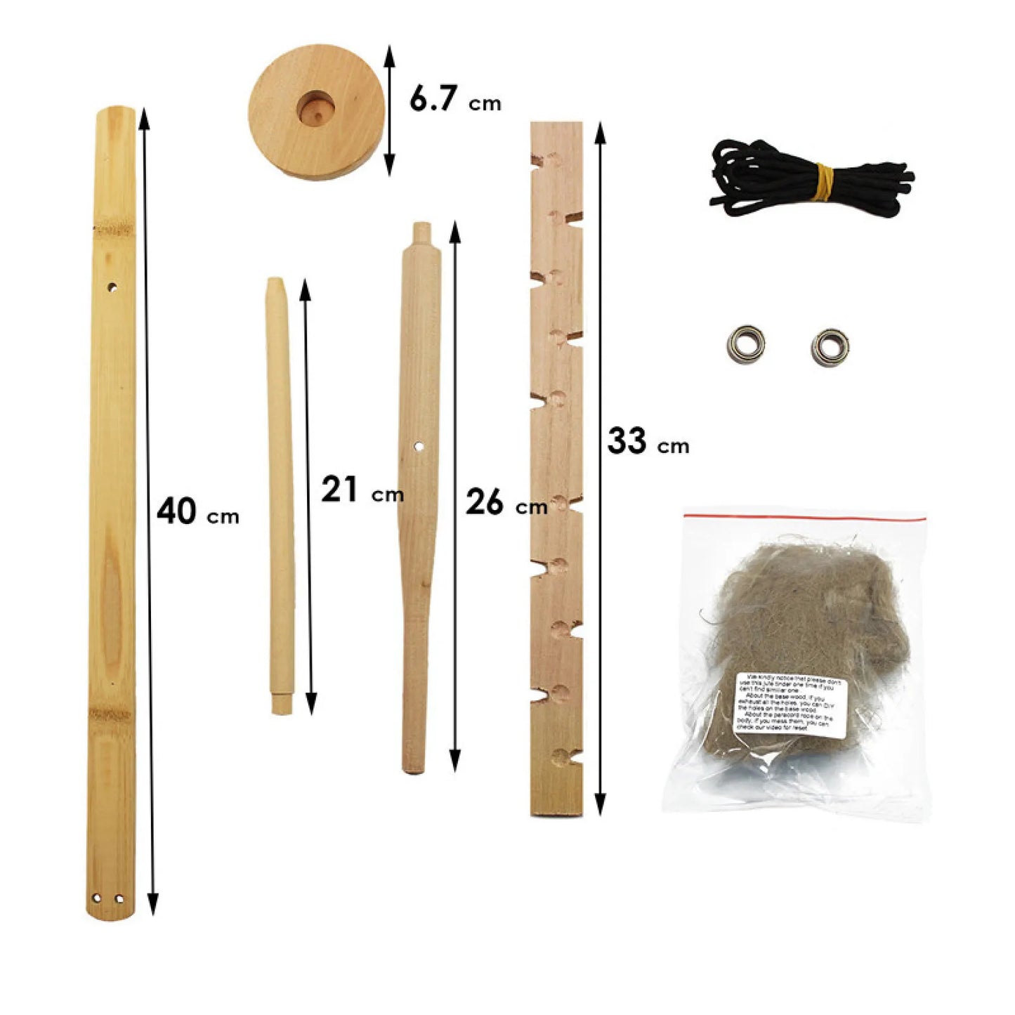 Bow Drill Friction Fire Starter Kit Outdoor Survival