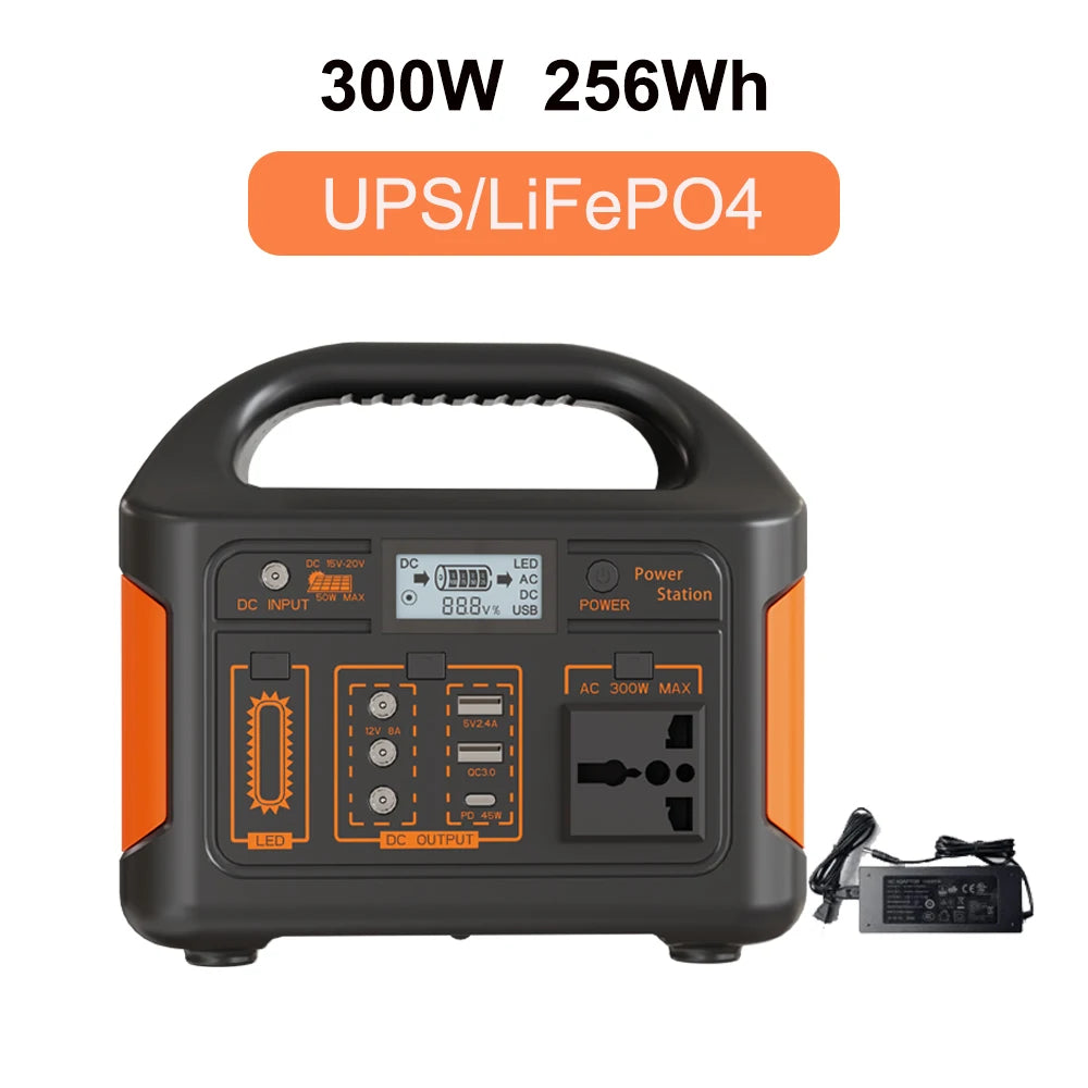 GaiaRay Portable Power Station 460Wh Solar Generator 110V