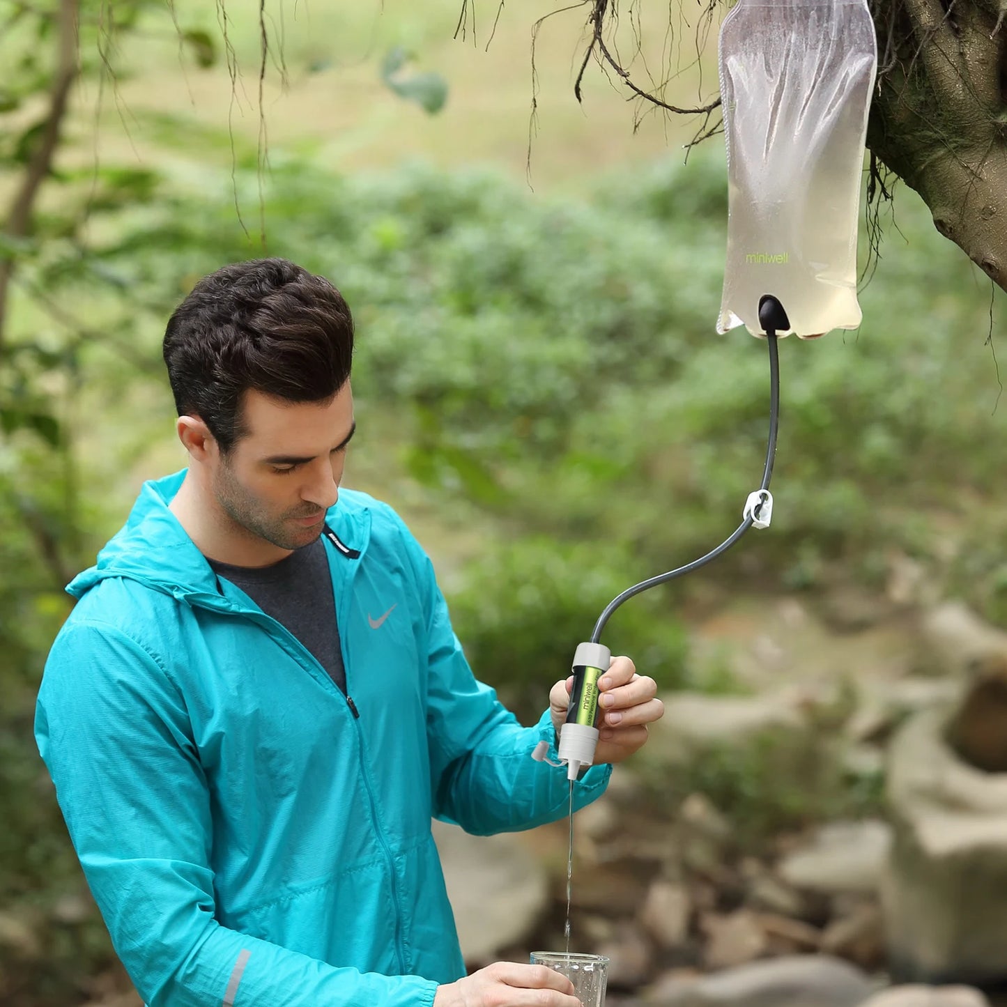 Miniwell Water Purifier Straw Filter Portable Gravity System