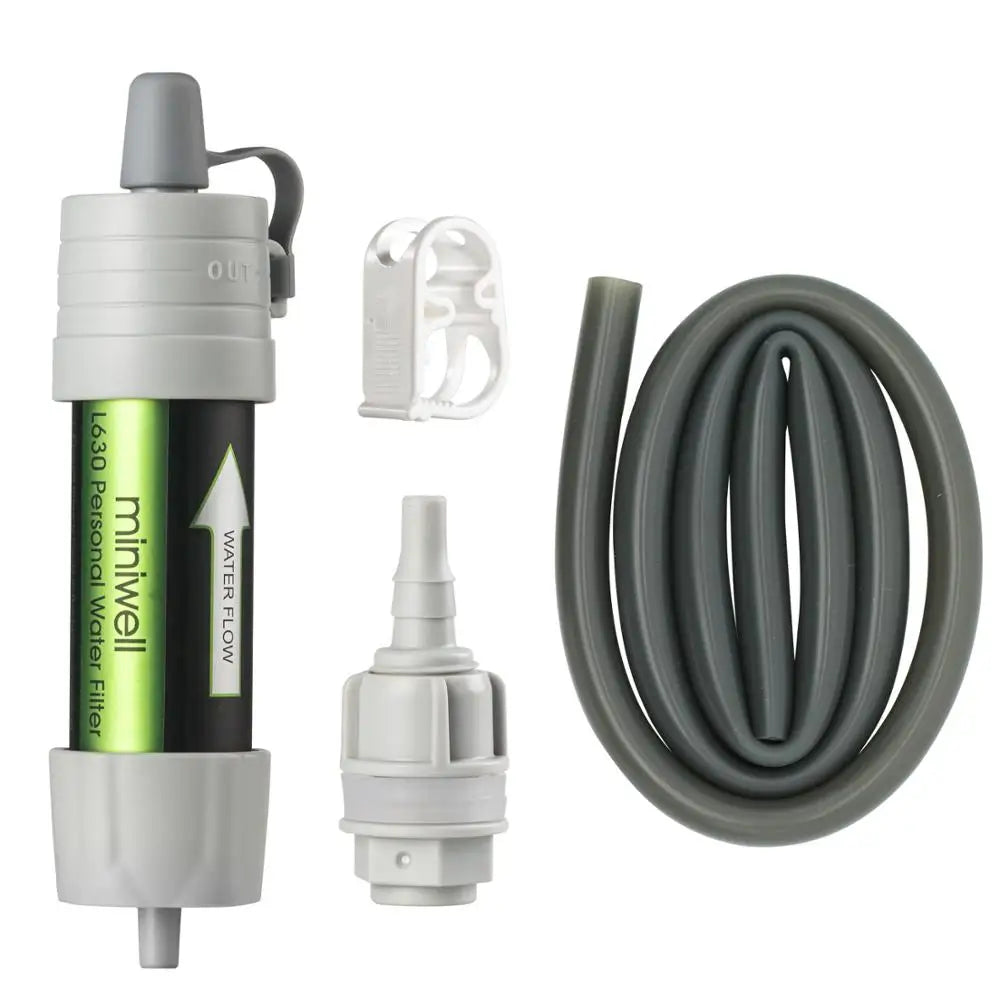 L630 Personal Camping Water Filter Straw For Survival Use