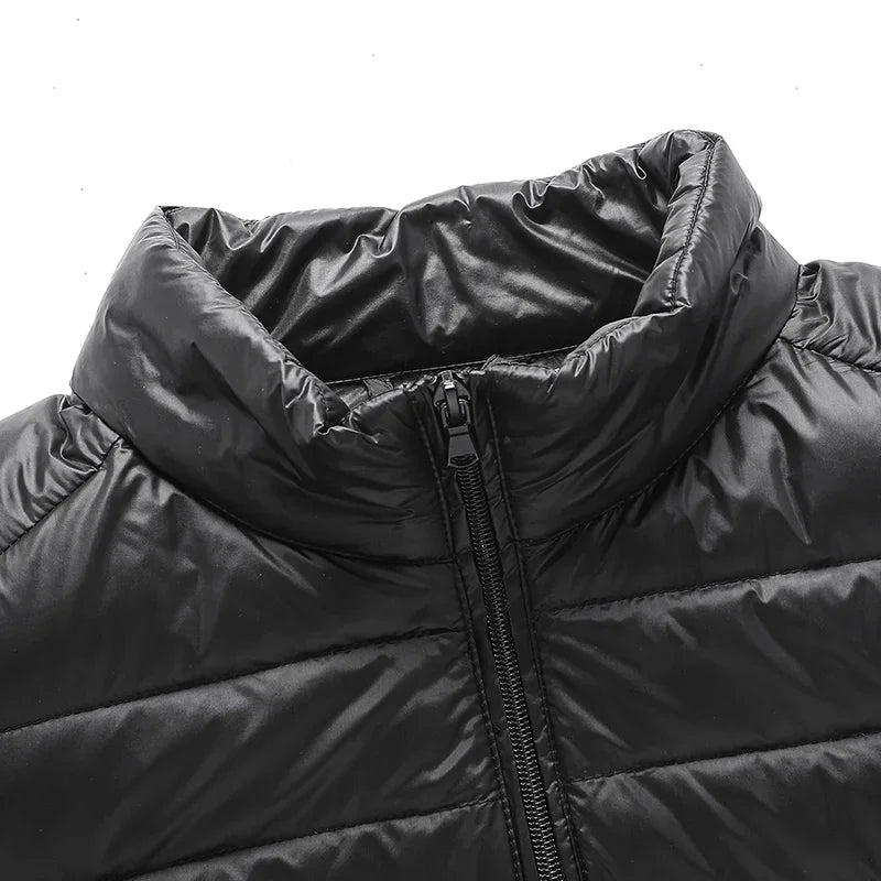 Ultralight 50 Down Puffer Jacket for Hiking Outdoor Windproof Warm