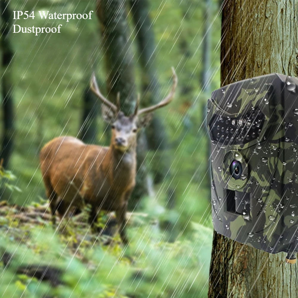 Tensdarcam Trail Camera 12MP Hunting Wildlife Detector HD Night Vision