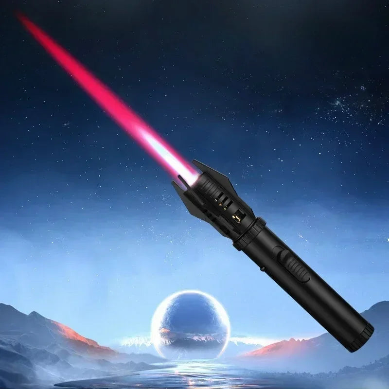 AEDG Metal Windproof Torch Lighter Butane Gas BBQ Welding Tool