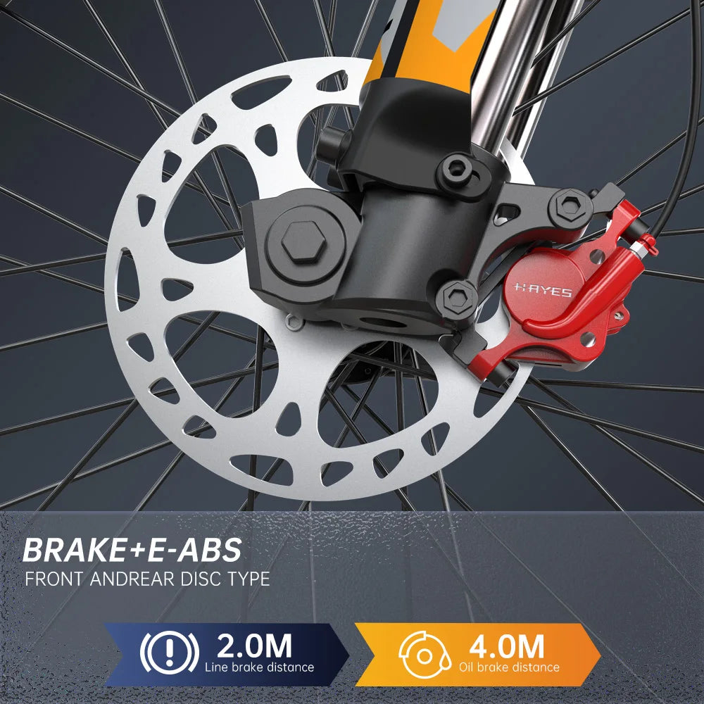 Electric Mountain E Bike for Adults Dual Battery 2900W 52V