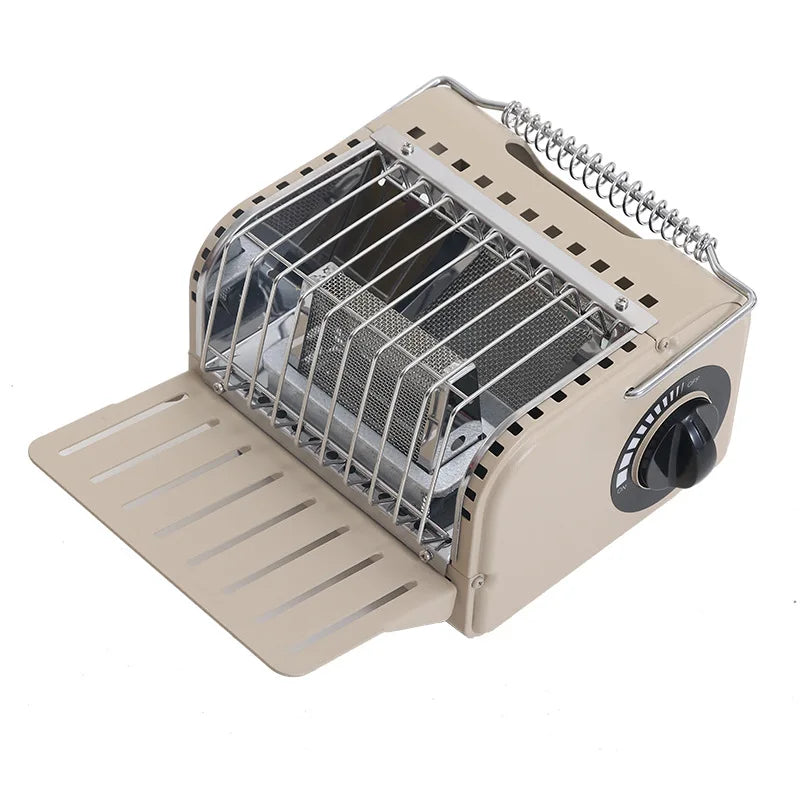 None Outdoor Mini Gas Stove for Camping and Car Use