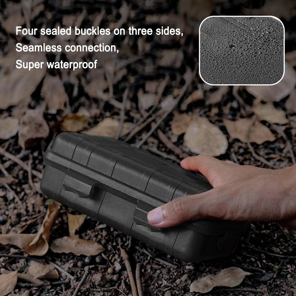 Alloet Outdoor Shockproof Waterproof Dry Box EDC Tools Storage Case