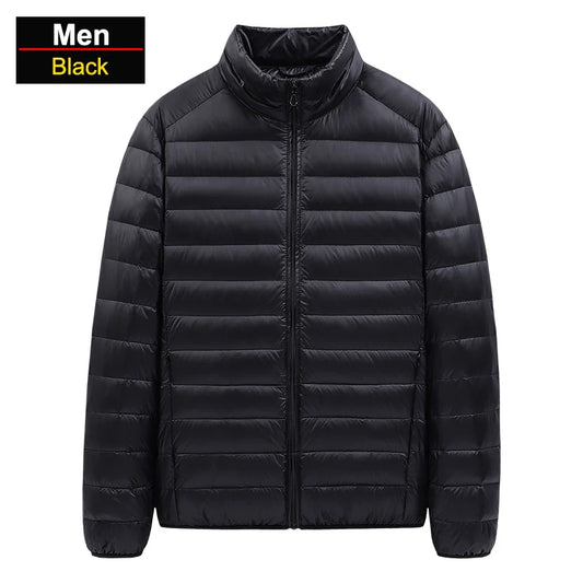 Ultralight 50 Down Puffer Jacket for Hiking Outdoor Windproof Warm