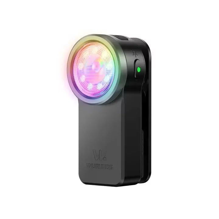 Wurkkos HD03 USB C Rechargeable Mini Clip Light RGB Magnet
