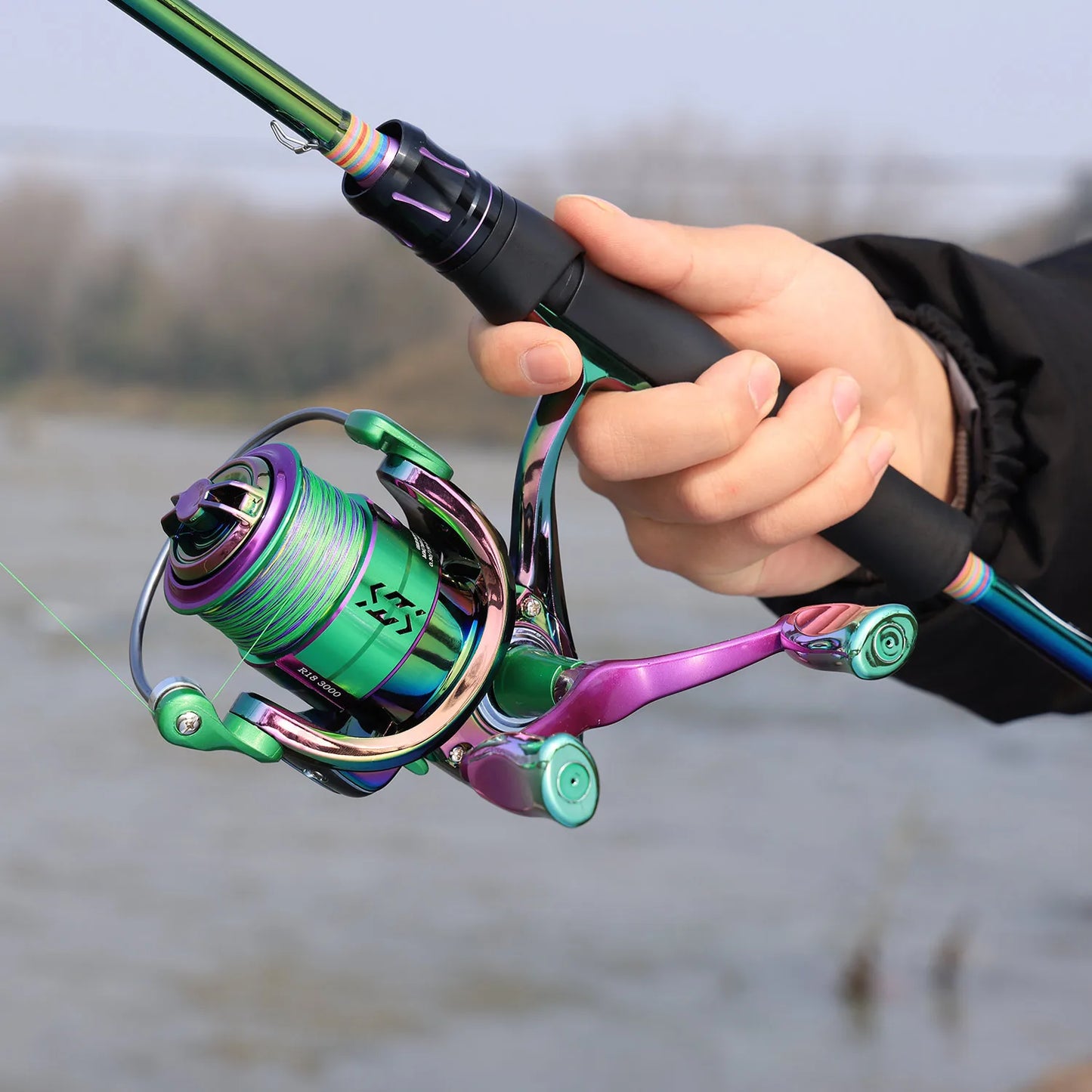 Sougayilang Spinning Fishing Reel 1000 4000 Metal Spool Saltwater Max Drag 10kg