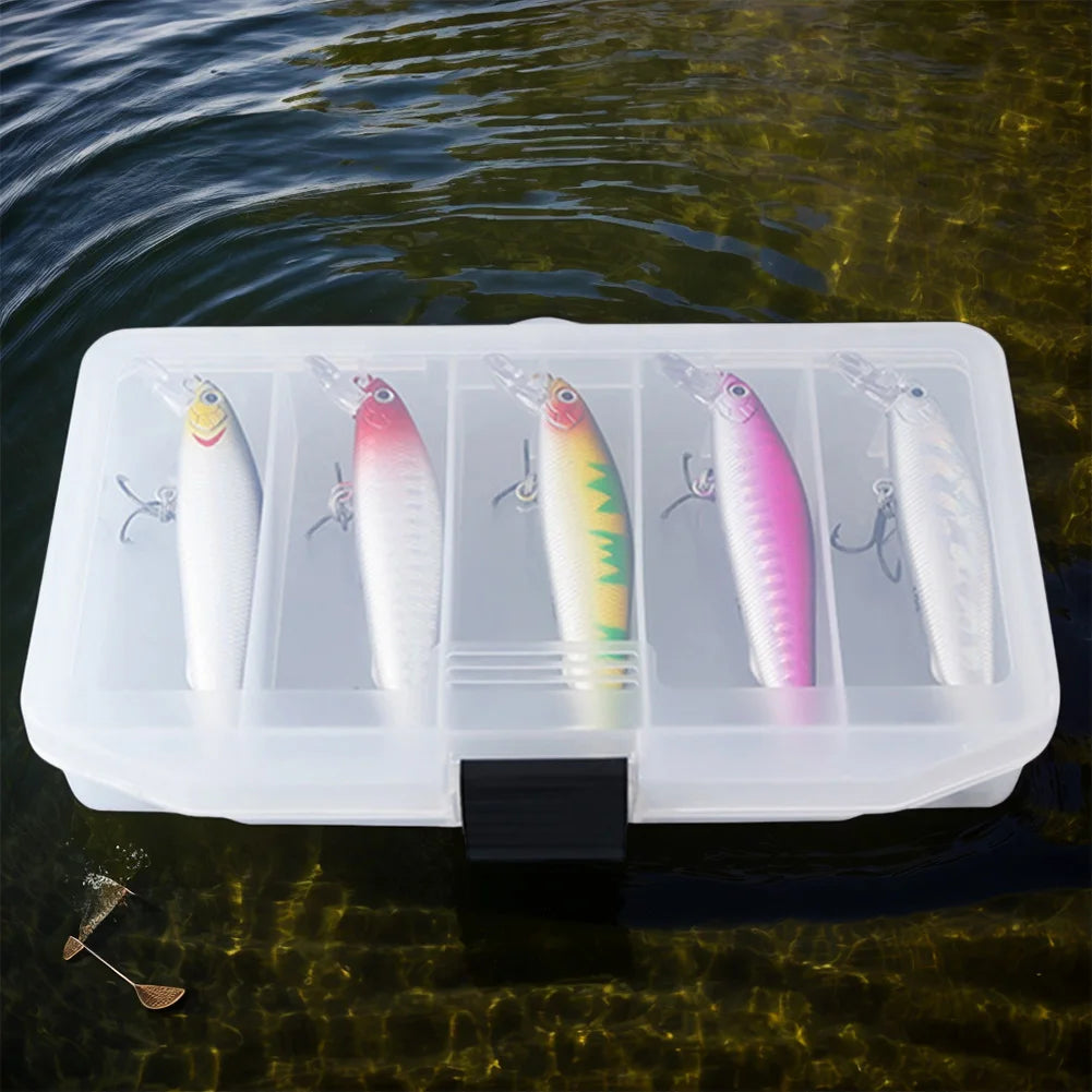 Alloet 5pc Fishing Lures Swimbaits for Trout Bass Carp