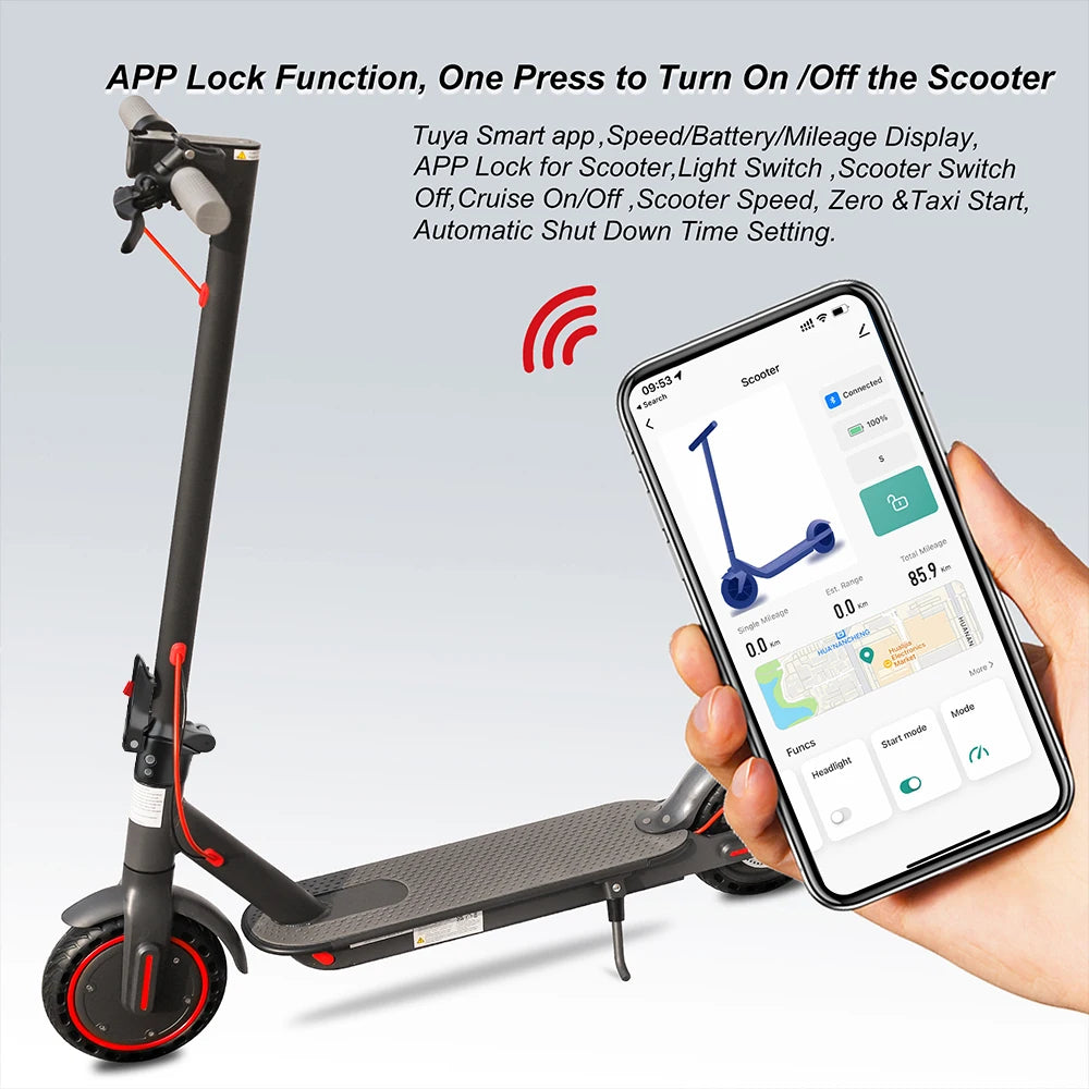 AOVOPRO ES80 350W Electric Scooter 19mph Foldable