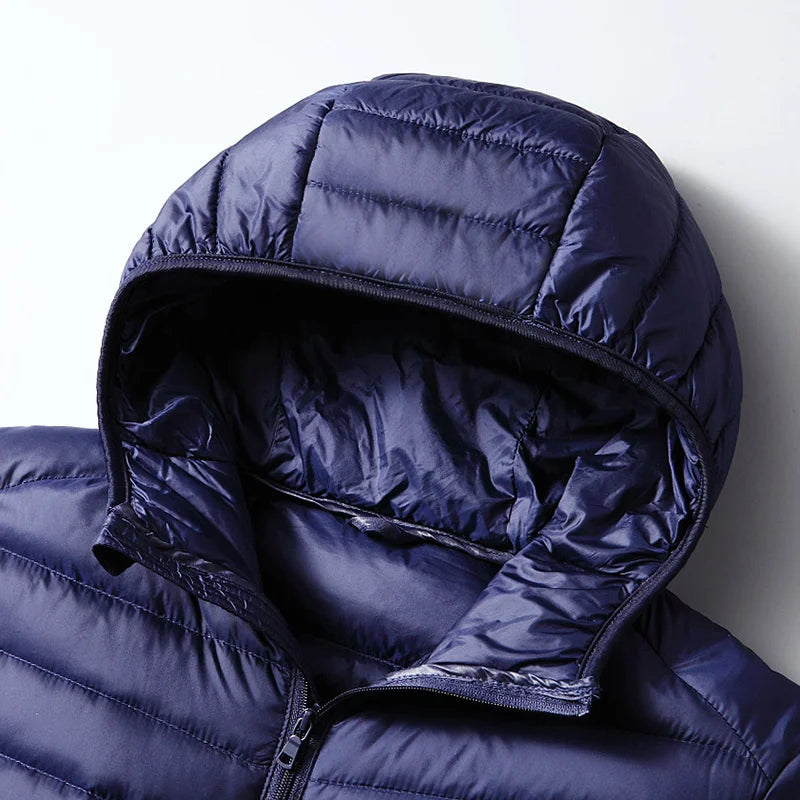 Women Ultralight Down Jacket For Hiking Packable Windproof Waterproof