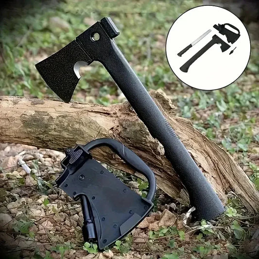 Doom Blade Camping Hand Axe Survival Hatchet With Serrated Saw