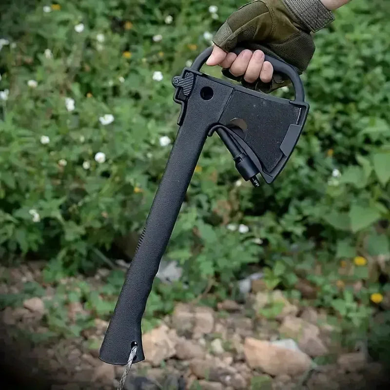 Doom Blade Camping Hand Axe Survival Hatchet With Serrated Saw