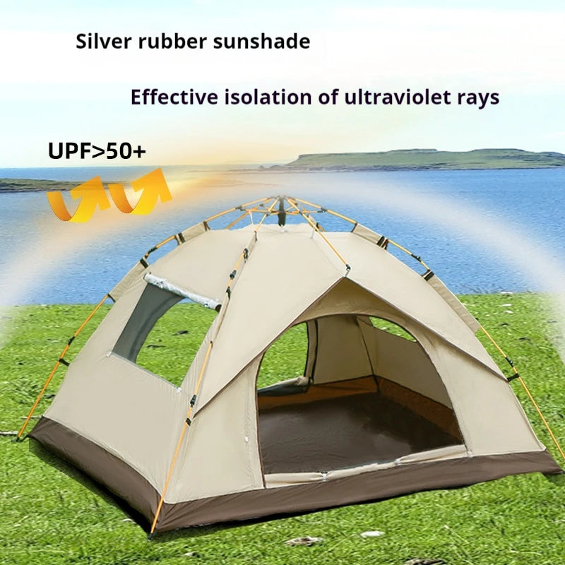 Pakicetus Automatic Opening Camping Tent Waterproof Outdoor Shelter