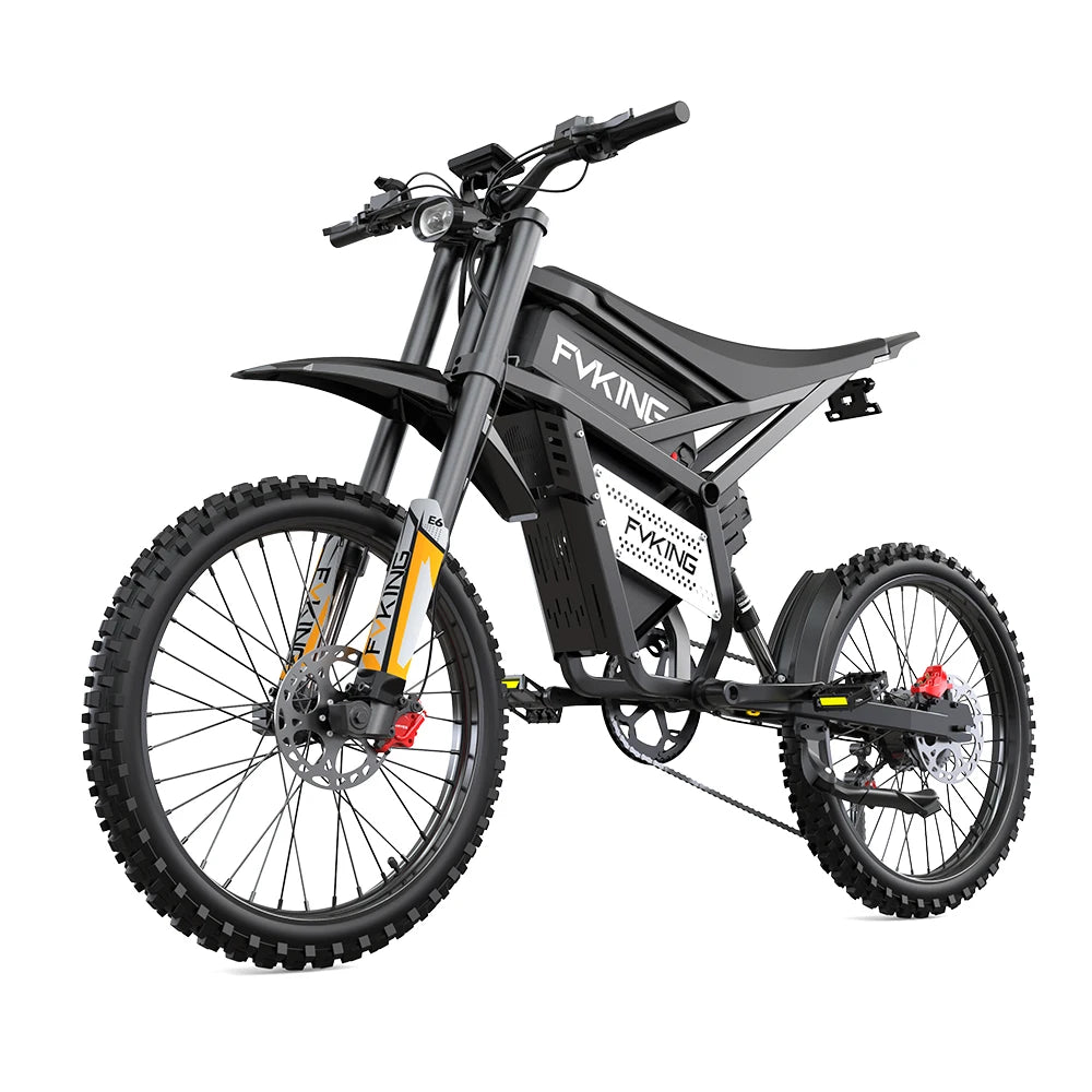 Electric Mountain E Bike for Adults Dual Battery 2900W 52V