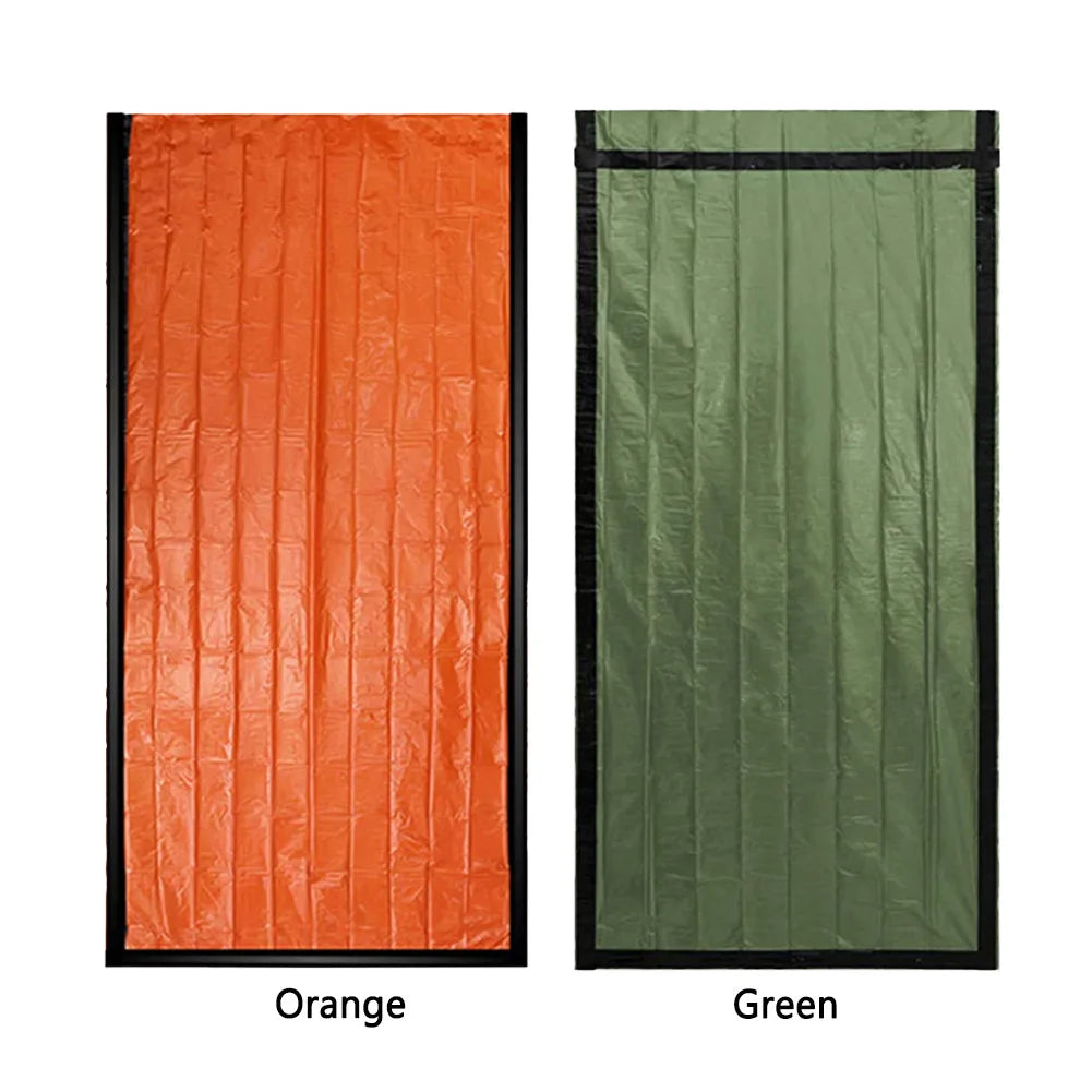 MOJOYCE Portable Survival Blanket Bivy Sack Thermal Sleeping Bag