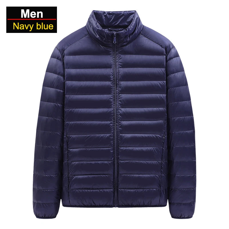 Ultralight 50 Down Puffer Jacket for Hiking Outdoor Windproof Warm