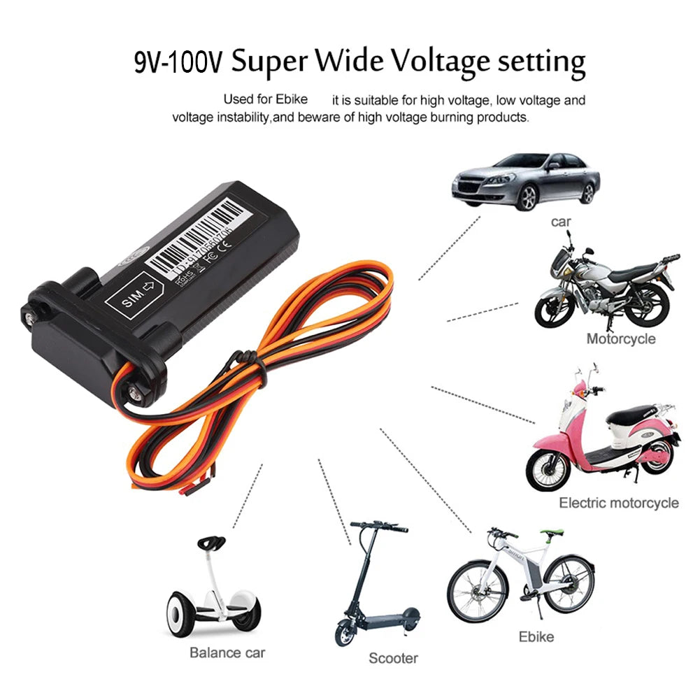 ST-901 Mini Waterproof GPS Tracker For Car Motorcycle Global Real Time Locator