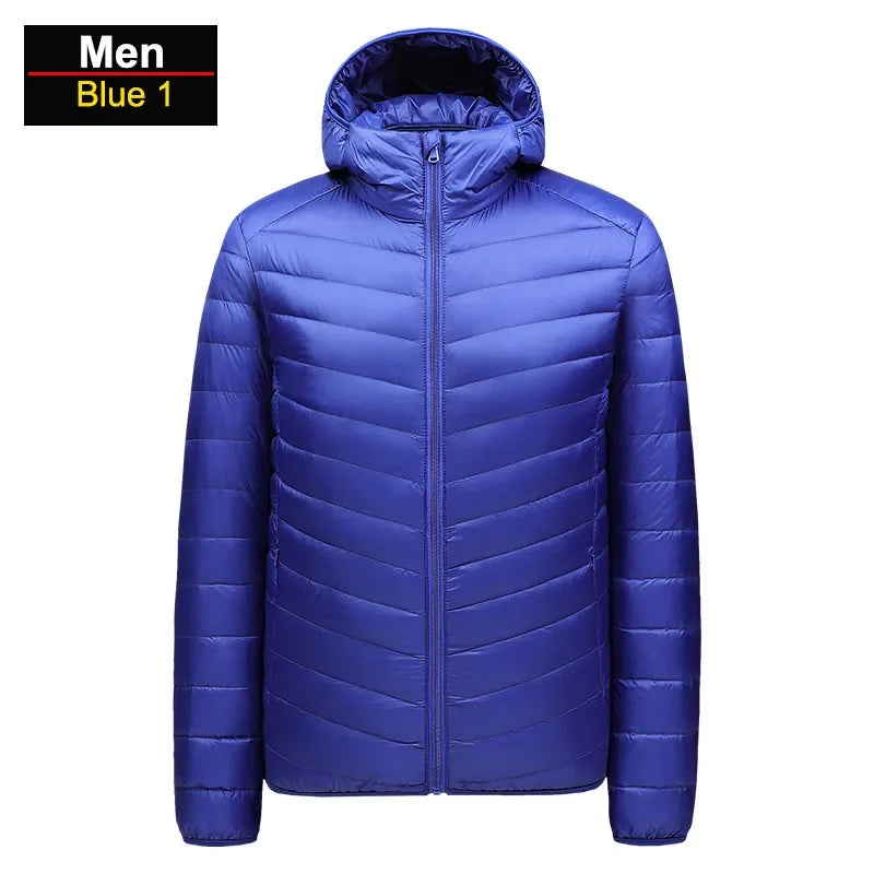 Women Ultralight Down Jacket For Hiking Packable Windproof Waterproof