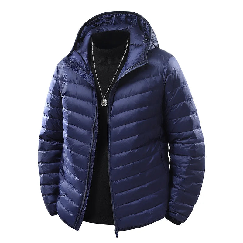 Women Ultralight Down Jacket For Hiking Packable Windproof Waterproof