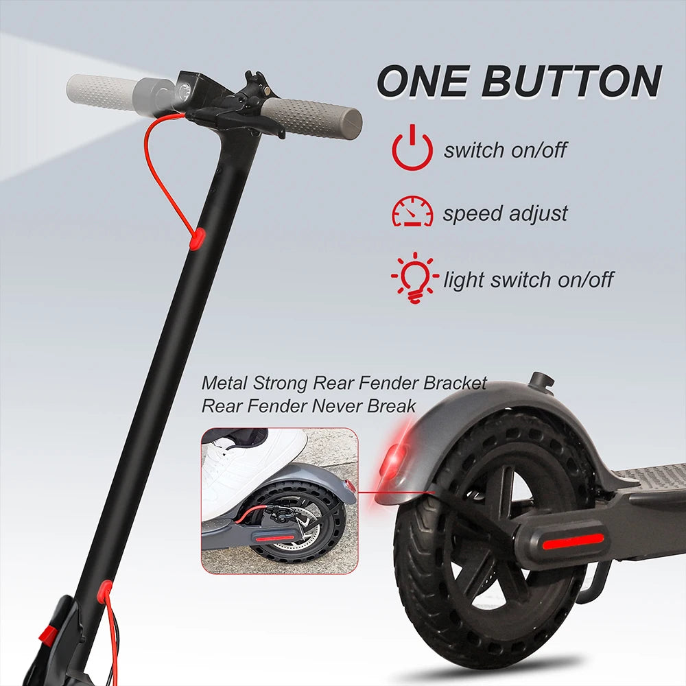 AOVOPRO ES80 350W Electric Scooter 19mph Foldable