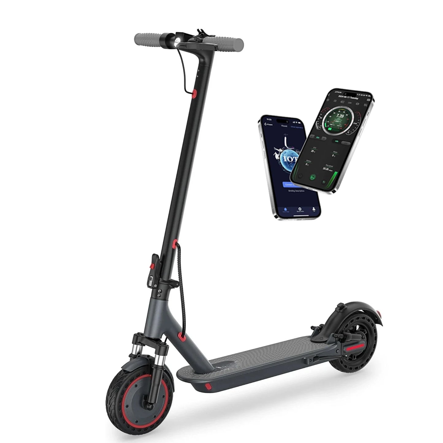 AOVOPRO AP07 Electric Scooter With Smart App Control 40 To 60km 36V