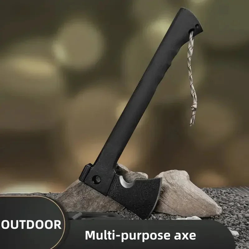 Doom Blade Camping Hand Axe Survival Hatchet With Serrated Saw