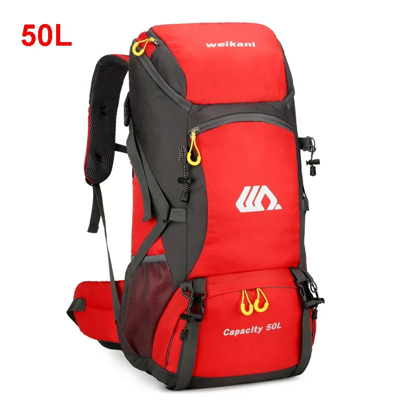 Scione Travel Backpack Waterproof Unisex Hiking Daypack For Outdoors