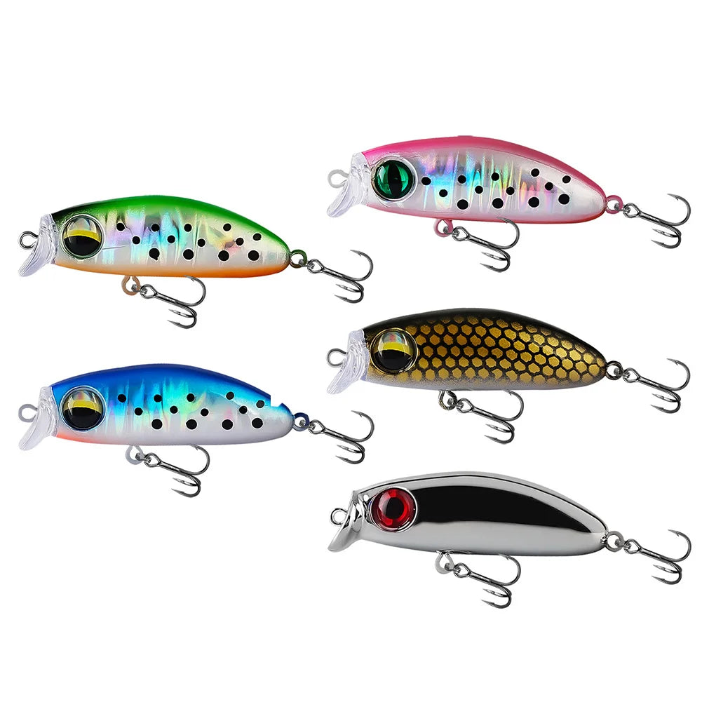 Minnow Fishing Lures Swimbaits Crankbaits For Freshwater Trout Bass