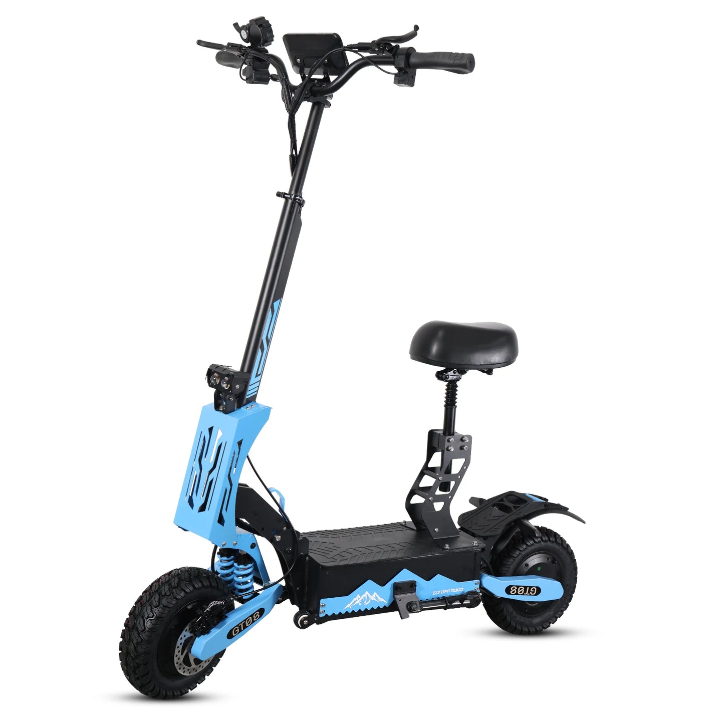 Arwibon 5600W Dual Motor Electric Scooter Folding Off Road