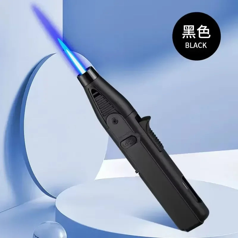 AEDG Metal Windproof Torch Lighter Butane Gas BBQ Welding Tool