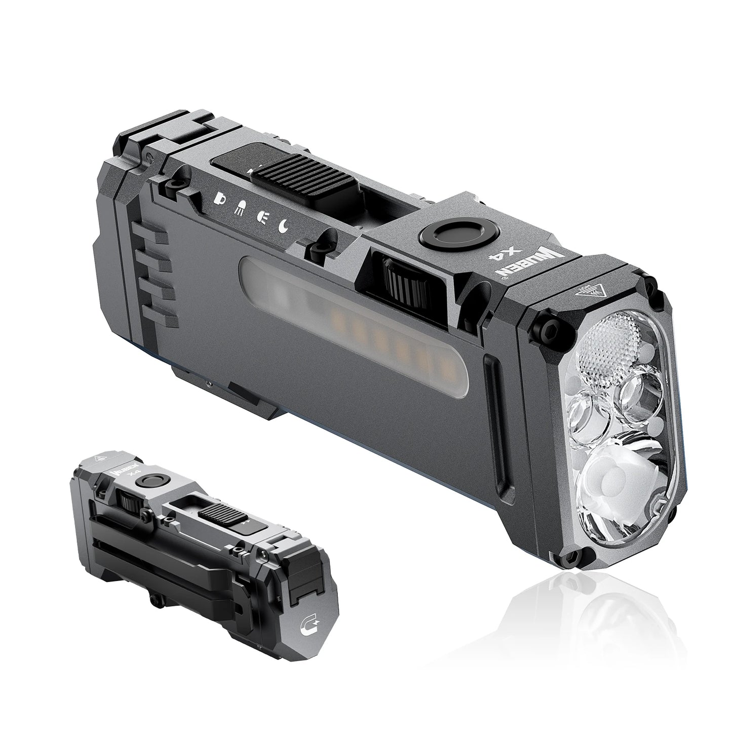 WUBEN X4 EDC Flashlight 1600 Lumen IP68 Rechargeable Pocket Light