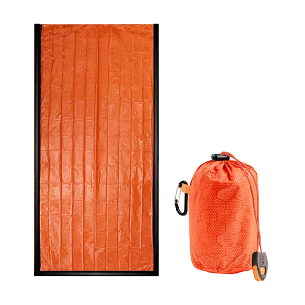 MOJOYCE Portable Survival Blanket Bivy Sack Thermal Sleeping Bag
