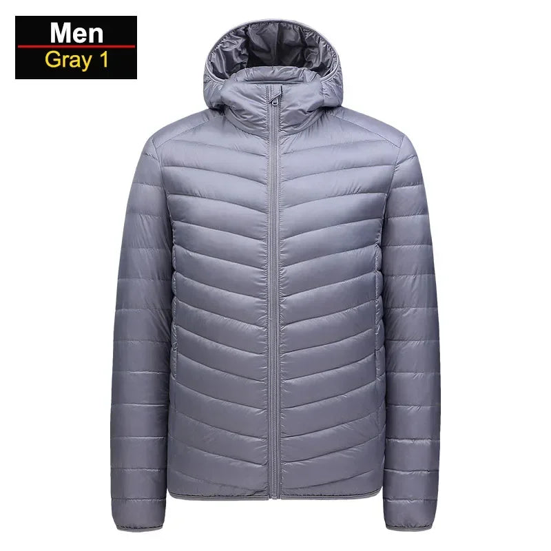Women Ultralight Down Jacket For Hiking Packable Windproof Waterproof
