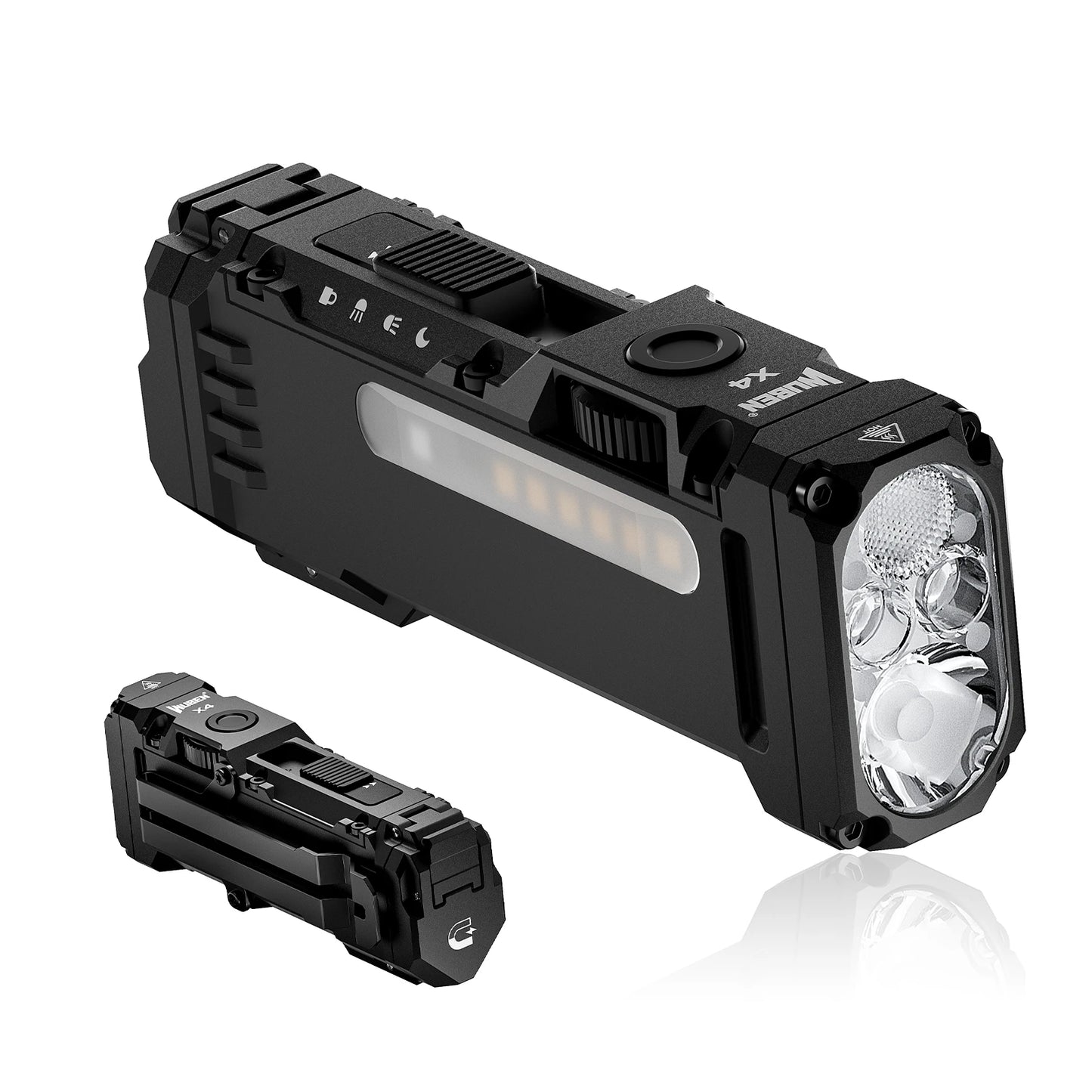 WUBEN X4 EDC Flashlight 1600 Lumen IP68 Rechargeable Pocket Light