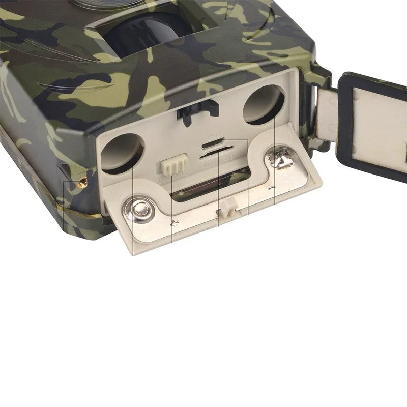 Tensdarcam Trail Camera 12MP Hunting Wildlife Detector HD Night Vision