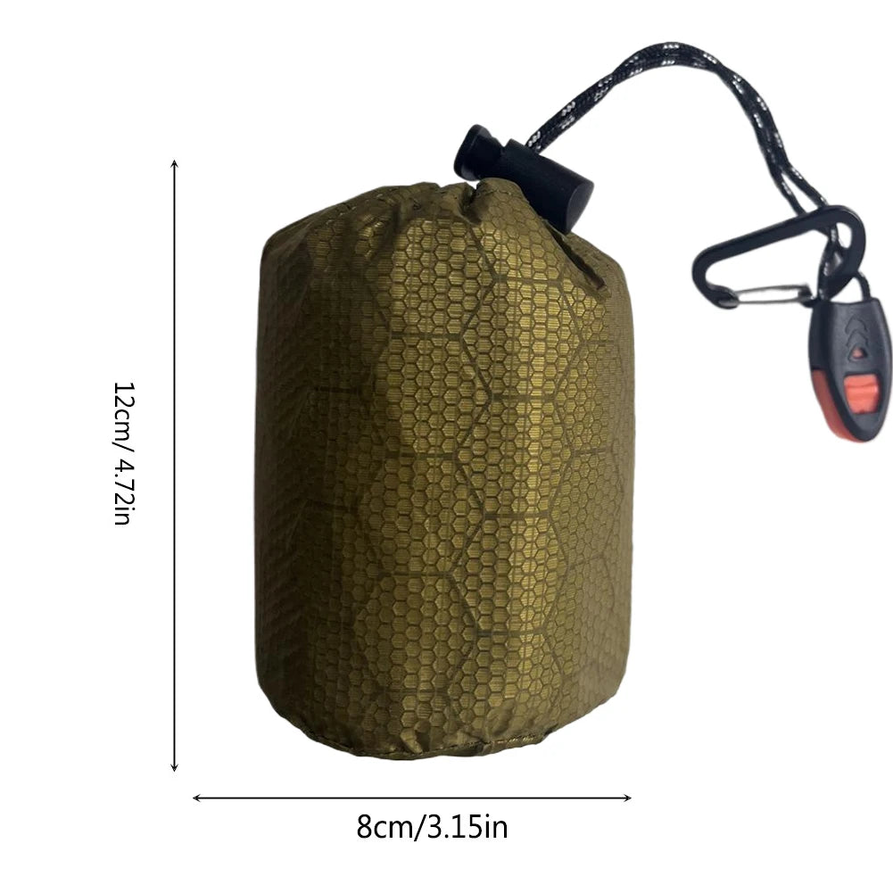 Shunmaii Waterproof Thermal Emergency Sleeping Bag Bivy Sack For Camping Outdoor