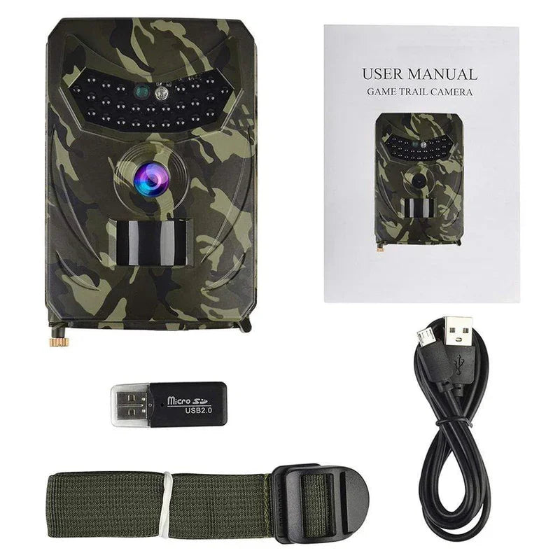 Tensdarcam Trail Camera 12MP Hunting Wildlife Detector HD Night Vision