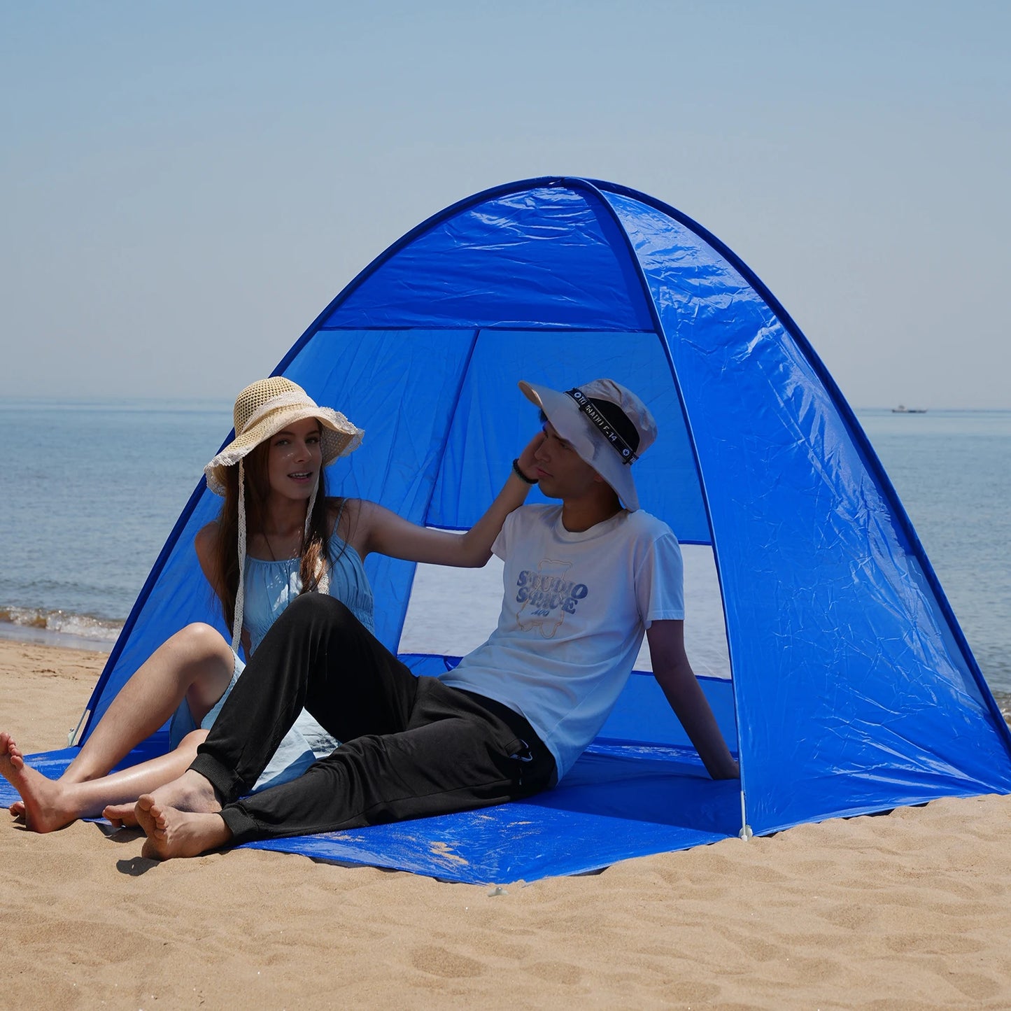 Pakicetus Pop Up Beach Tent Auto Opening Portable Camping